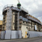 Baustelle St. Oswald: Ostchor von der Keplerstraße