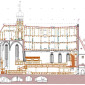 Oswaldkirche Regensburg Baustelle Plan