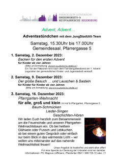 Advents-Aktionen für Kinder